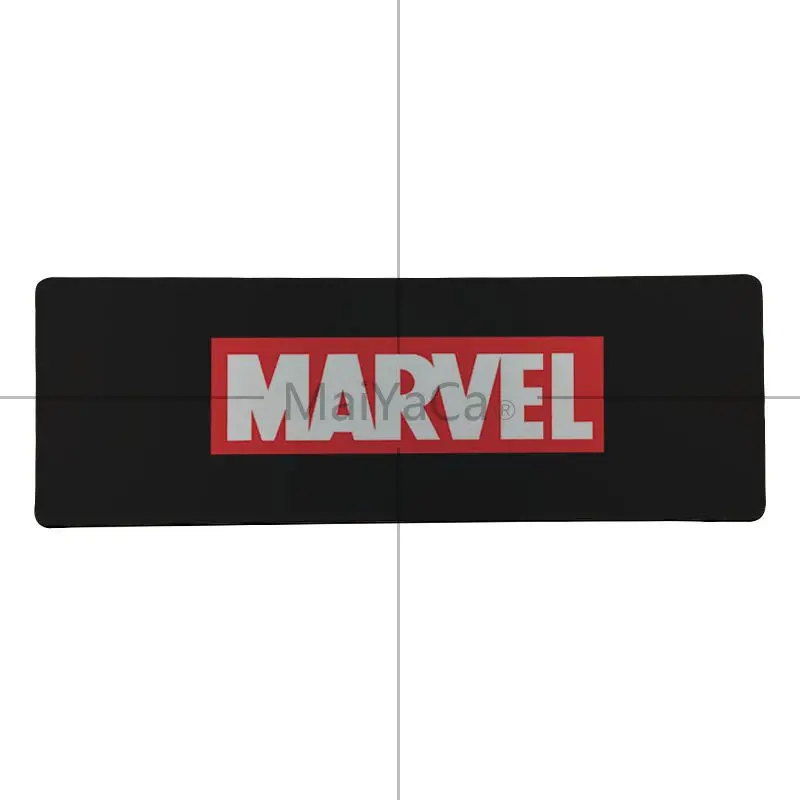 MaiYaCa ваш собственный коврик с логотипом комиксов Marvel пользовательский игровой коврик для мыши большой игровой коврик для мыши Lockedge коврик для мыши Коврик для клавиатуры