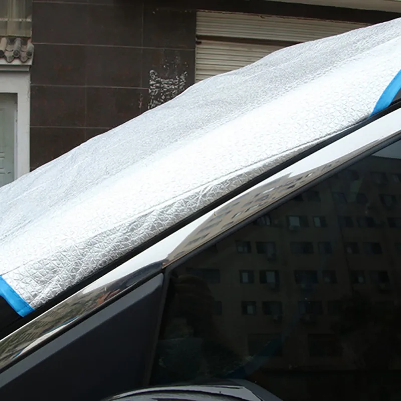190*95 см Автомобильная оконная пленка защита от снега солнцезащитный козырек авто лобовое стекло Солнцезащитный козырек складной многофункциональный козырек крышка блок