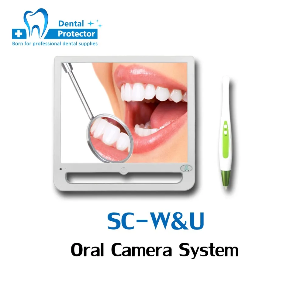 Протектор HOM SC-W и U оральный камера системы с 17 ''экран и светодиодная лампа