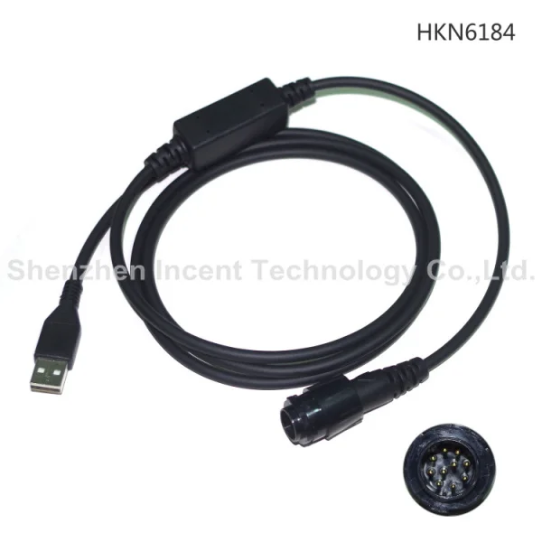 VOIONAIR USB Programming Cable for Motorola MotoTRBO Xir M8200 Xir M8600 Xir R8200 usb programming cable for motorola xtl5000 xtl1500 pm1500 xtl2500 hkn6184c