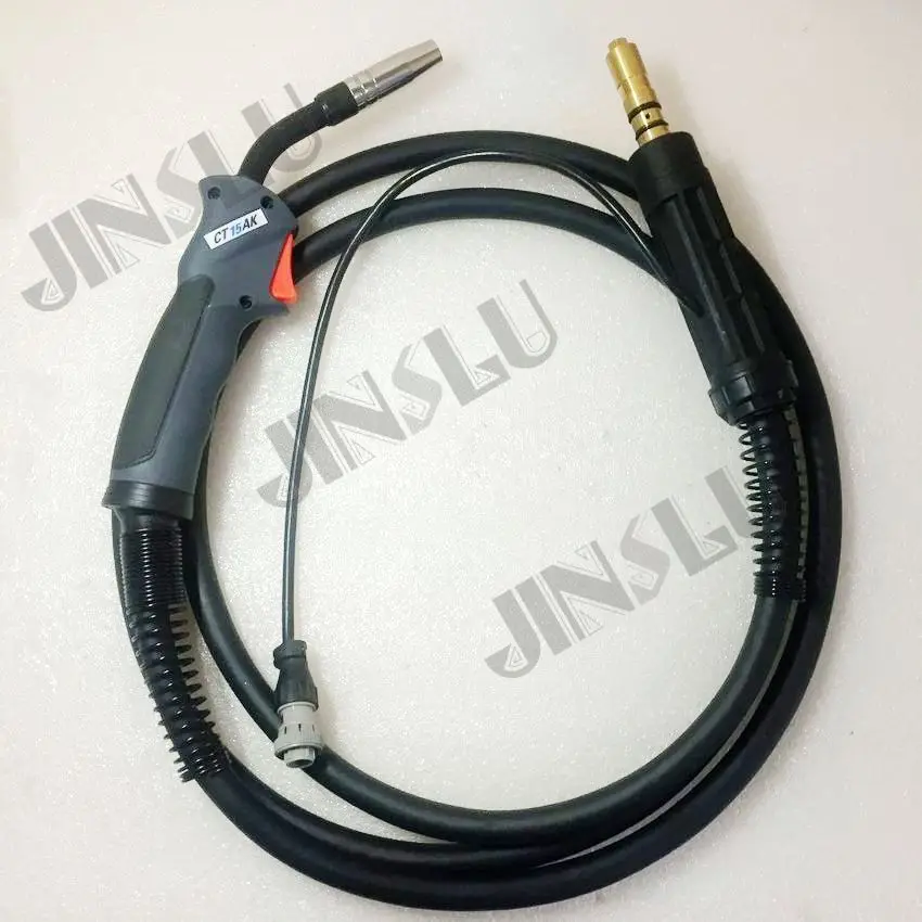 

15AK BINZEL welding torch for MIG-250A welding machines,MB15AK welding gun with Miller plug 3M