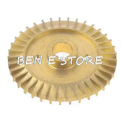 

Water Pump Spare Part Solt Hole Double Side Brass Impeller Wheel 65mm Dia