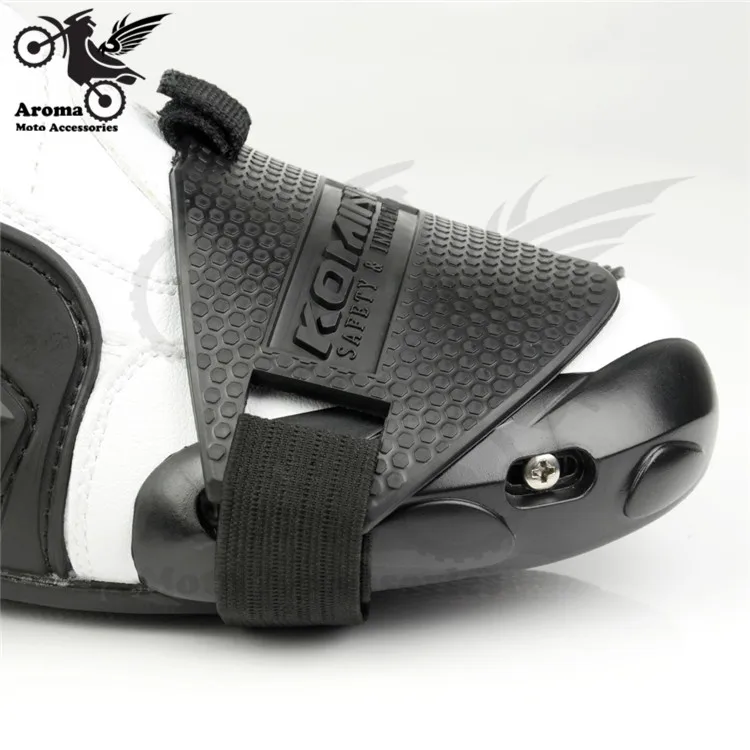 Moto palanca zapato botas de moto rbike arranque cubierta protectora de cambio de engranaje de Pad Accesorios moto rcycle zapatos de protección