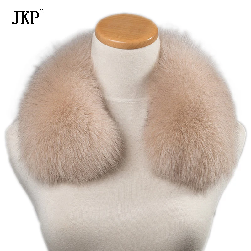 

100% Natural Fox Fur Scarf Winter Warm Fur Collar short Scarves WJ#85