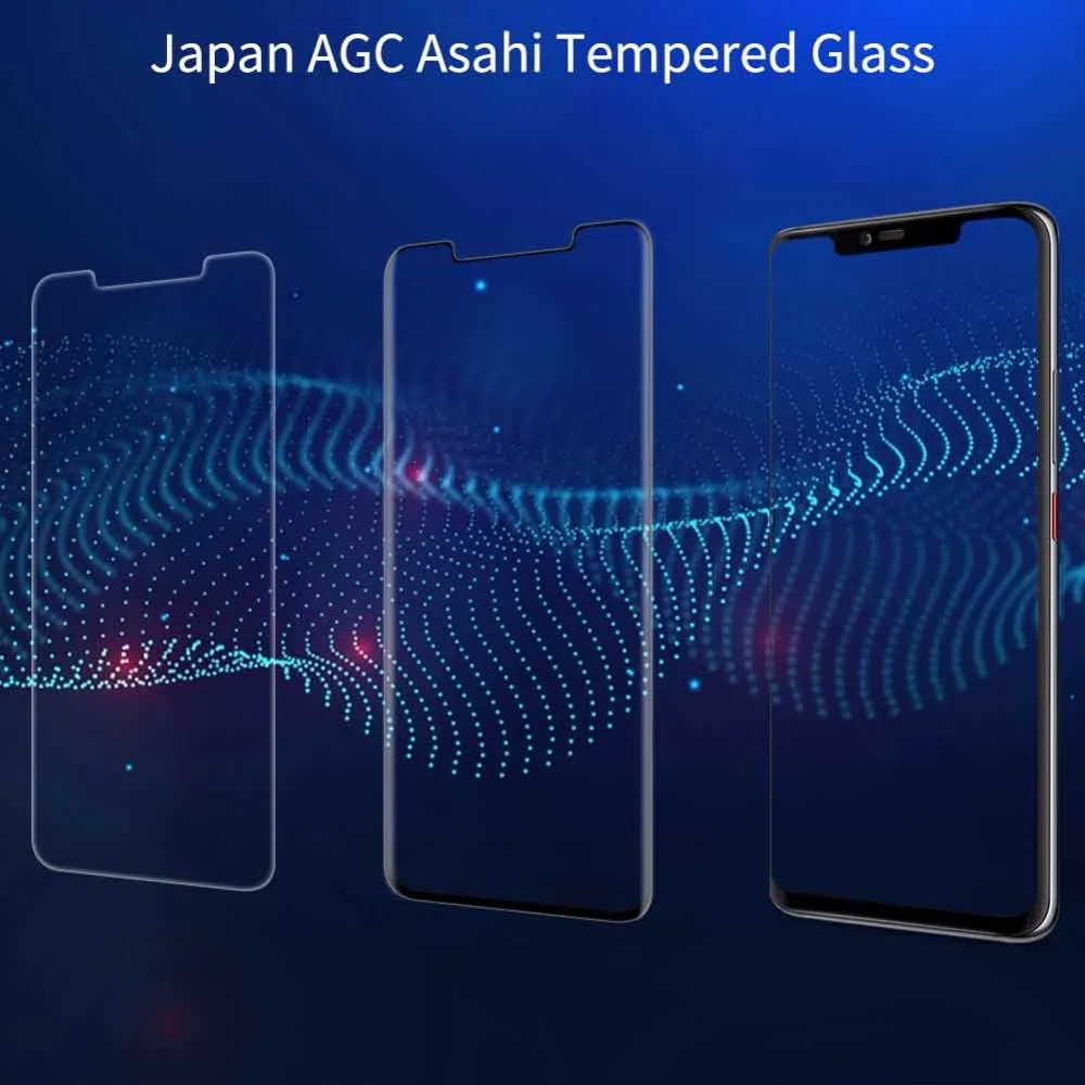 Nillkin para Huawei Cobertura de Tela de Vidro Protetor de Tela para Huawei ds + Max Companheiro Completa Temperado 20pro Vidro 20 Pro 3d 3 High Quality Telefonia e Comunicação