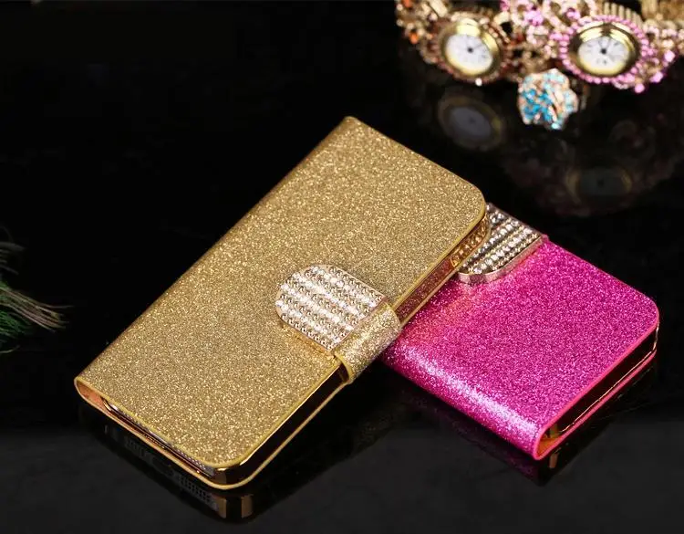 Для lenovo A5 роскошный флип-чехол для телефона из искусственной кожи для lenovo K320T оболочки блестящая Бриллиантовая задняя крышка для lenovo K320T Капа