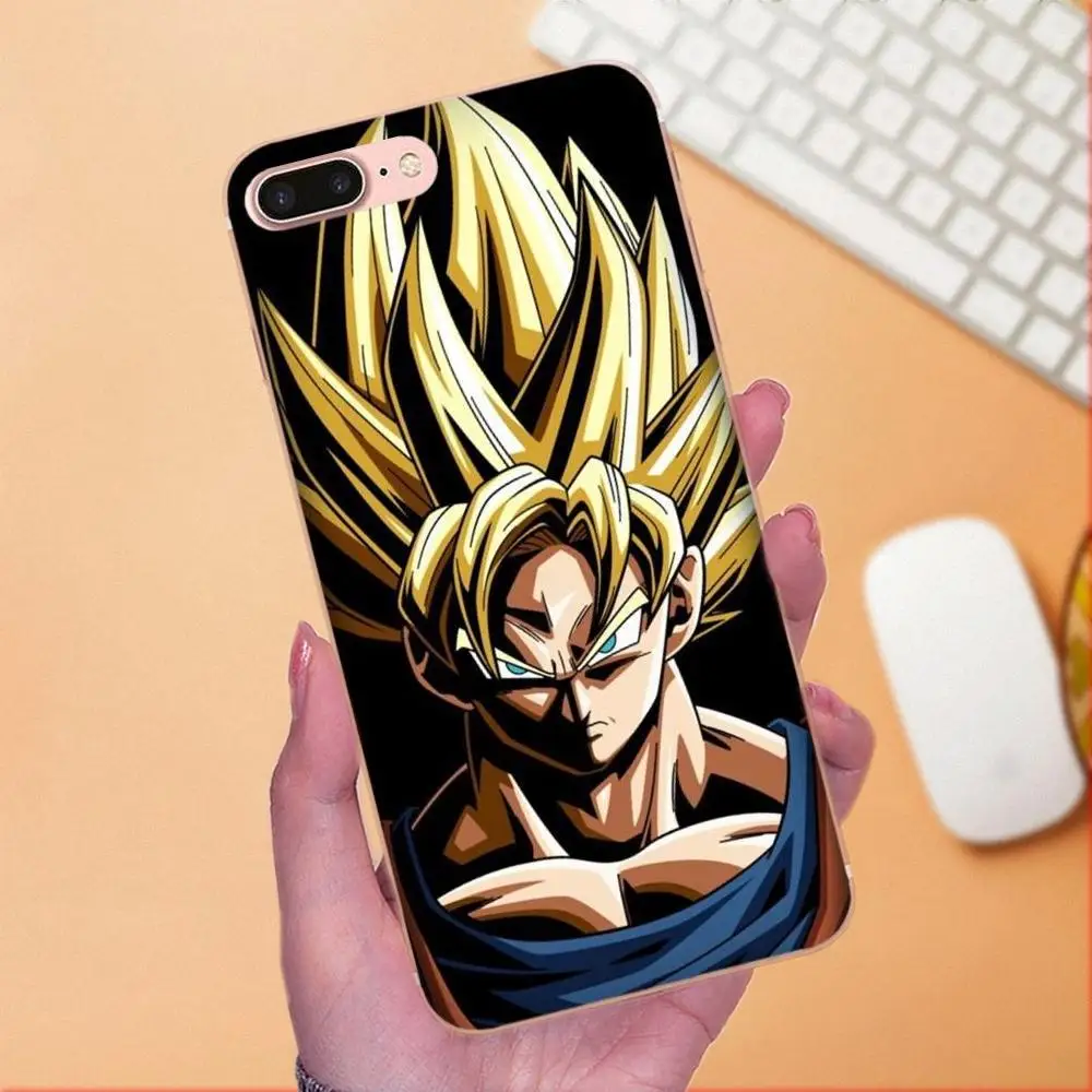 Для Samsung Galaxy Note 5 8 9 S3 S4 S5 S6 S7 S8 S9 S10 mini Edge Plus Lite чехол для телефона с принтом Dragon Ball Super