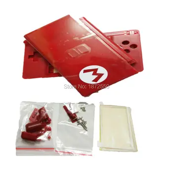 

New Red Color For Mario Version Housing Case For NDSLNintendoDSLiteReplacement Accessories Part Cover Shell Kids Gift
