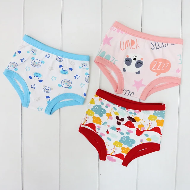 Little Q 0-3 years old baby panties 3 pieces/lot children