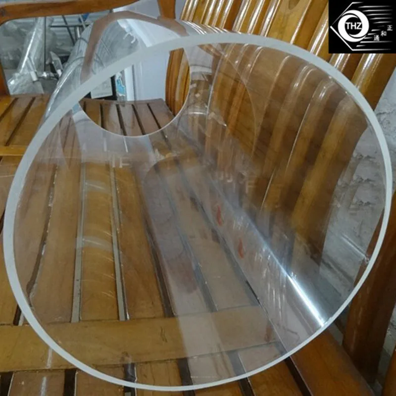 2 шт. акриловые трубы OD1000x10x1000mm поставки литье большой прозрачный пластиковые PMMA