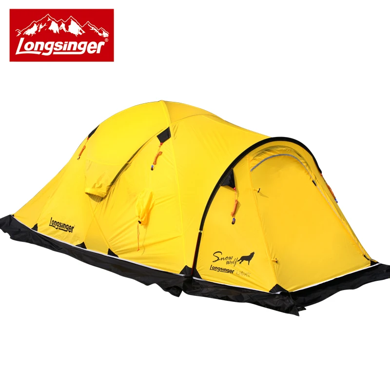 Longsinger/Кремниевая ультра-легкая двухслойная уличная походная палатка зимняя палатка
