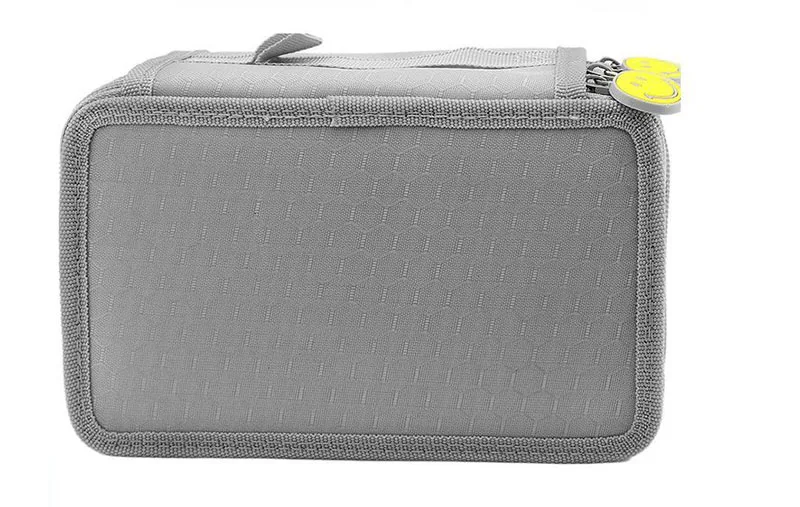 Caixa de Papelaria Esboço Escola Lápis Case Buracos Penalidade Grande Zíper Caneta Bolsa Quatro Multi Camadas Menino Meninas Conjunto 72 20 High Quality Material escolar e de escritório
