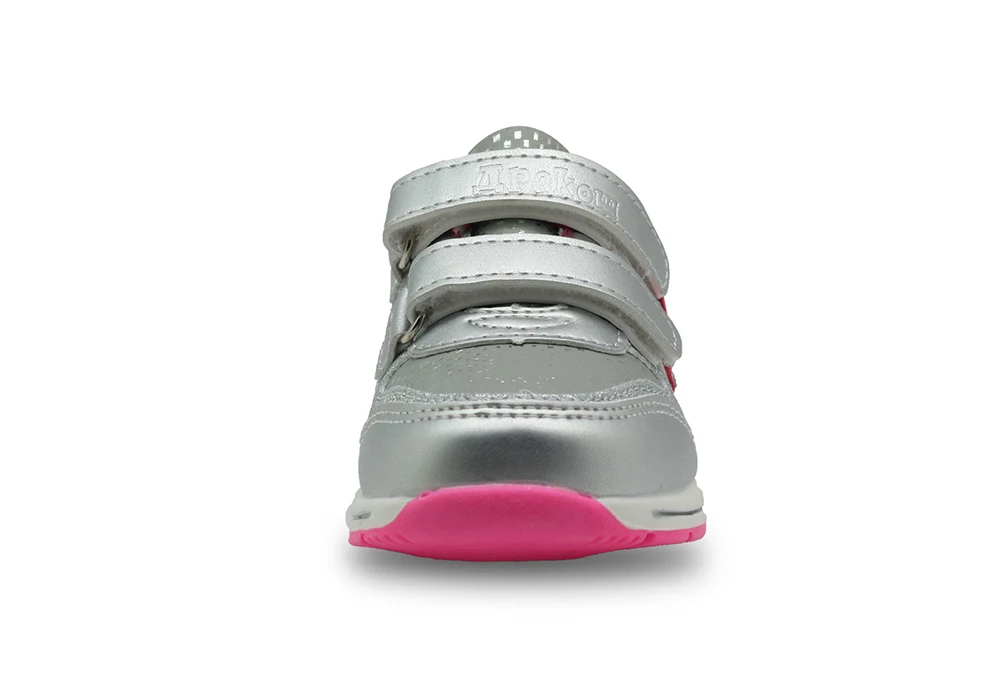 Apakowa/спортивная детская обувь для девочек; новая весенняя дышащая обувь из искусственной кожи; модные детские Нескользящие кроссовки; обувь на плоской подошве для малышей