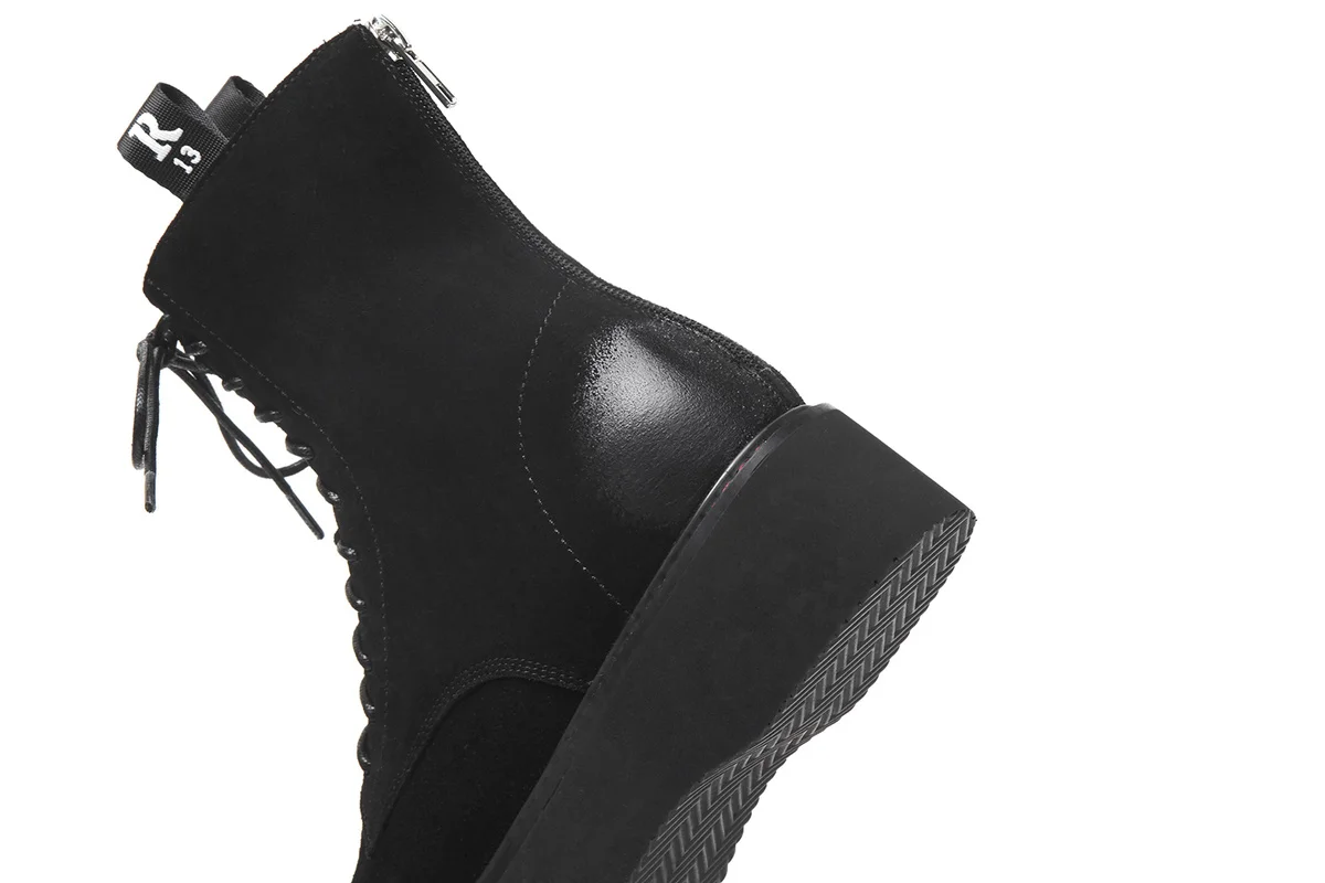SKLFCXZY/новые стильные кожаные ботинки для девочек ботильоны на толстом каблуке 5 см женские ботинки на шнуровке женская кожаная обувь высокого качества