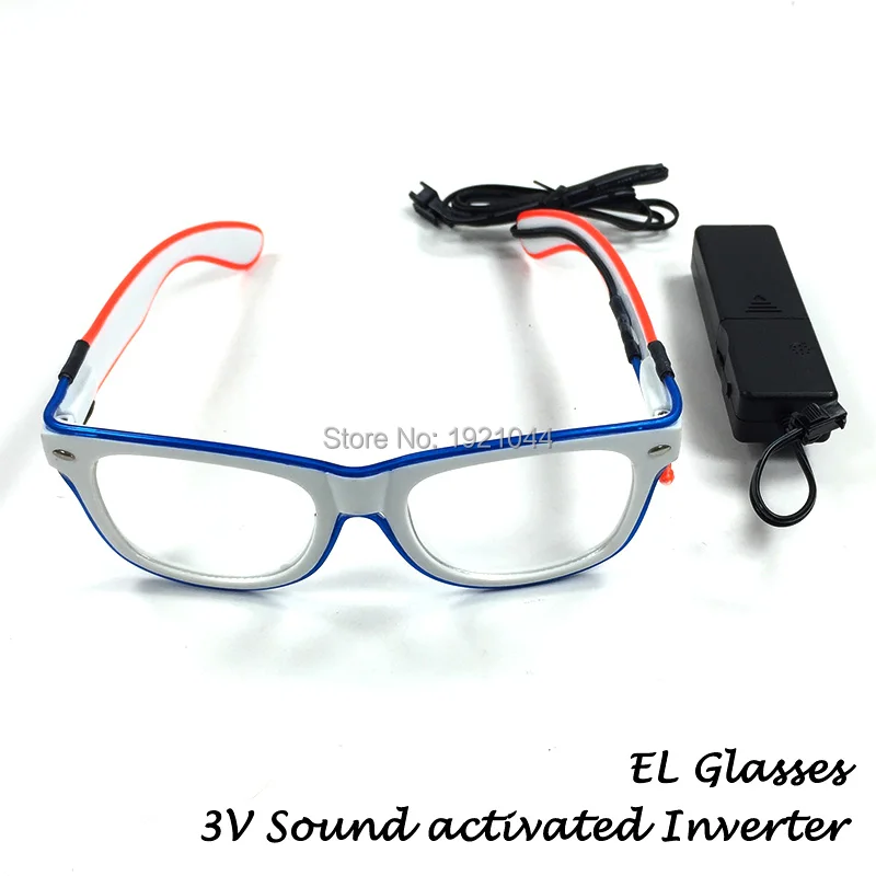 sound activated(blue red)