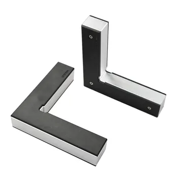 

2pcs 90 Right Angle Clamp Woodworking Fixing Fixture Aluminum Alloy Right Angle Positioning L Block Right Angle Tool Set
