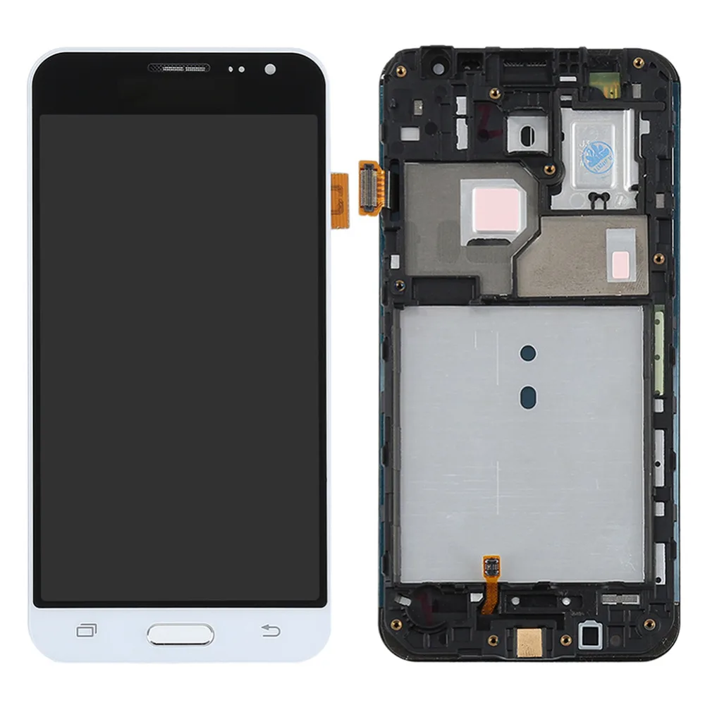 J320f lcd для SAMSUNG GALAXY J3 lcd J320F J320FN J320M дисплей дигитайзер сенсорный экран с рамкой для SAMSUNG J3 lcd j3