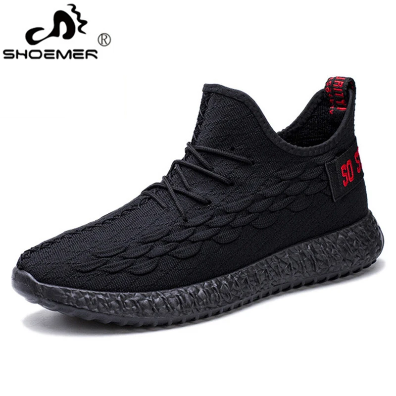 

SHOEMER 2019 NEW Men's sneakers breathable mesh outdoor sports shoes spring and autumn casual shoes walking shoes