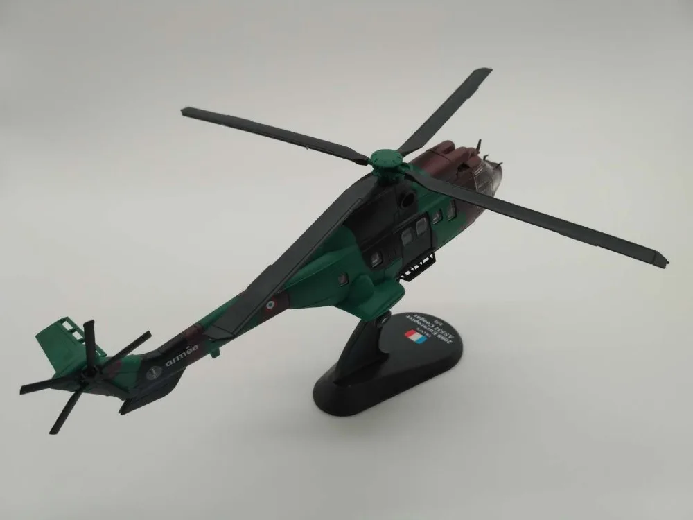 1/72 масштабная военная модель игрушки Франция 2000 Eurocopter AS532 Cougar вертолет литой металлический самолет модель детская игрушка для коллекции
