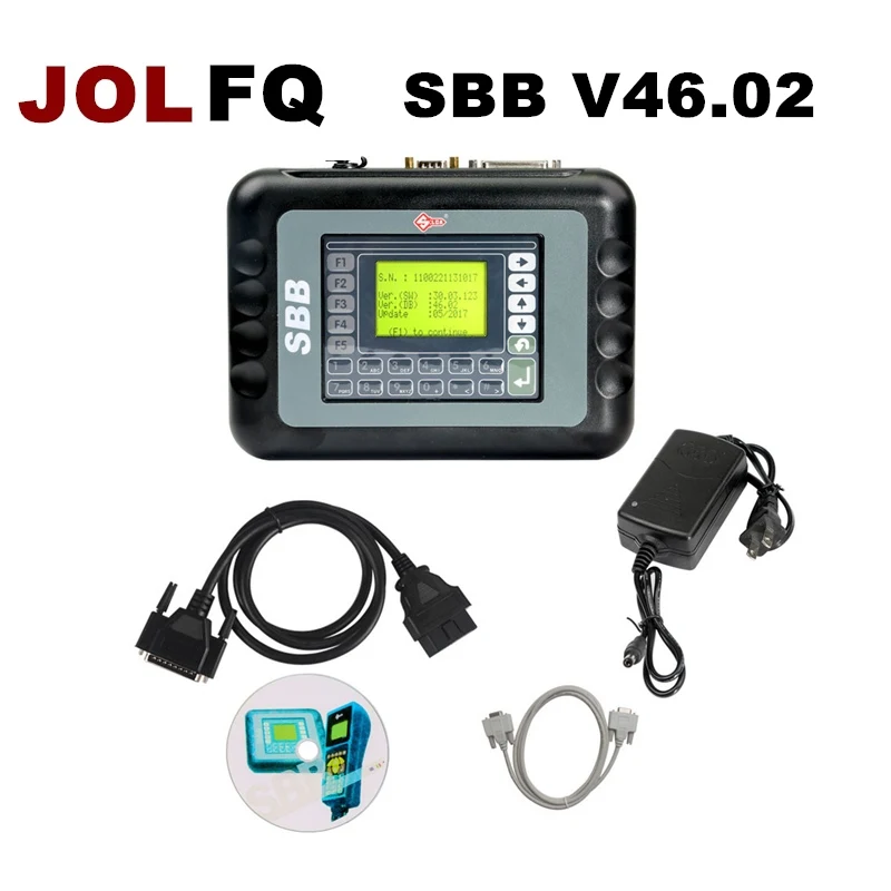 Белый DHL бесплатно SBB Pro2 V48.88 V46.02+ Мини Zedbull Auto программатор ключей SBB Pro 2 48,88 обновление V33.02 V33.01 Zed Bull OBD2 Ключ Maker - Цвет: Белый