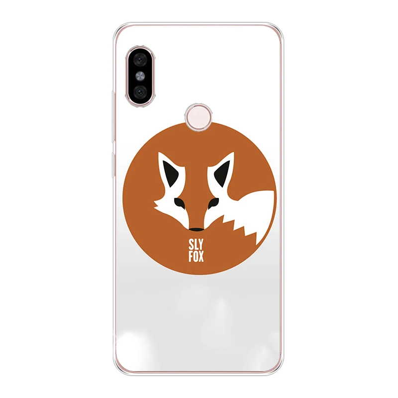Sly fox cute чехол с изображением животного Soft Silicone TPU для телефона redmi4A 4X 5 5a 5Plus note4 For