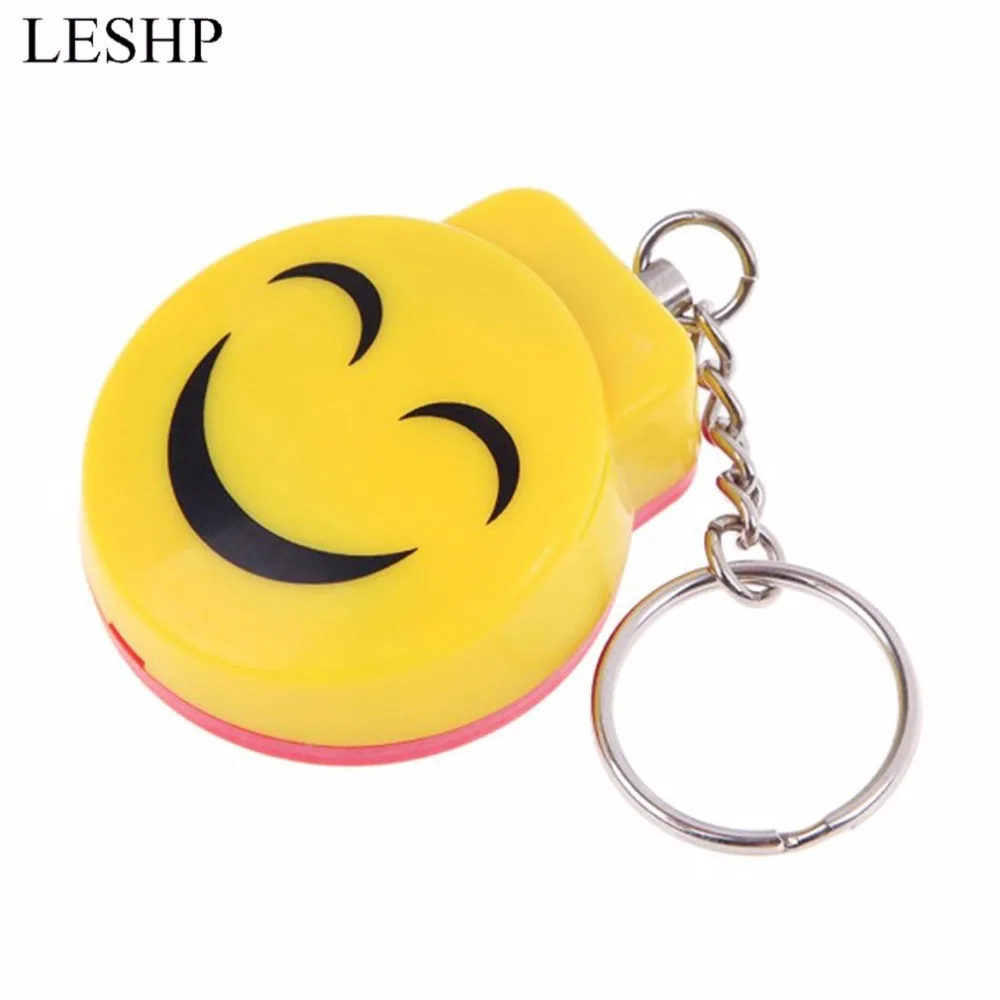 

Smile Face Alarm Personal Electronic Panic Alarm Anti-Rape Anti-Attack Alarm Sensor Security Siren Keychain 120dB