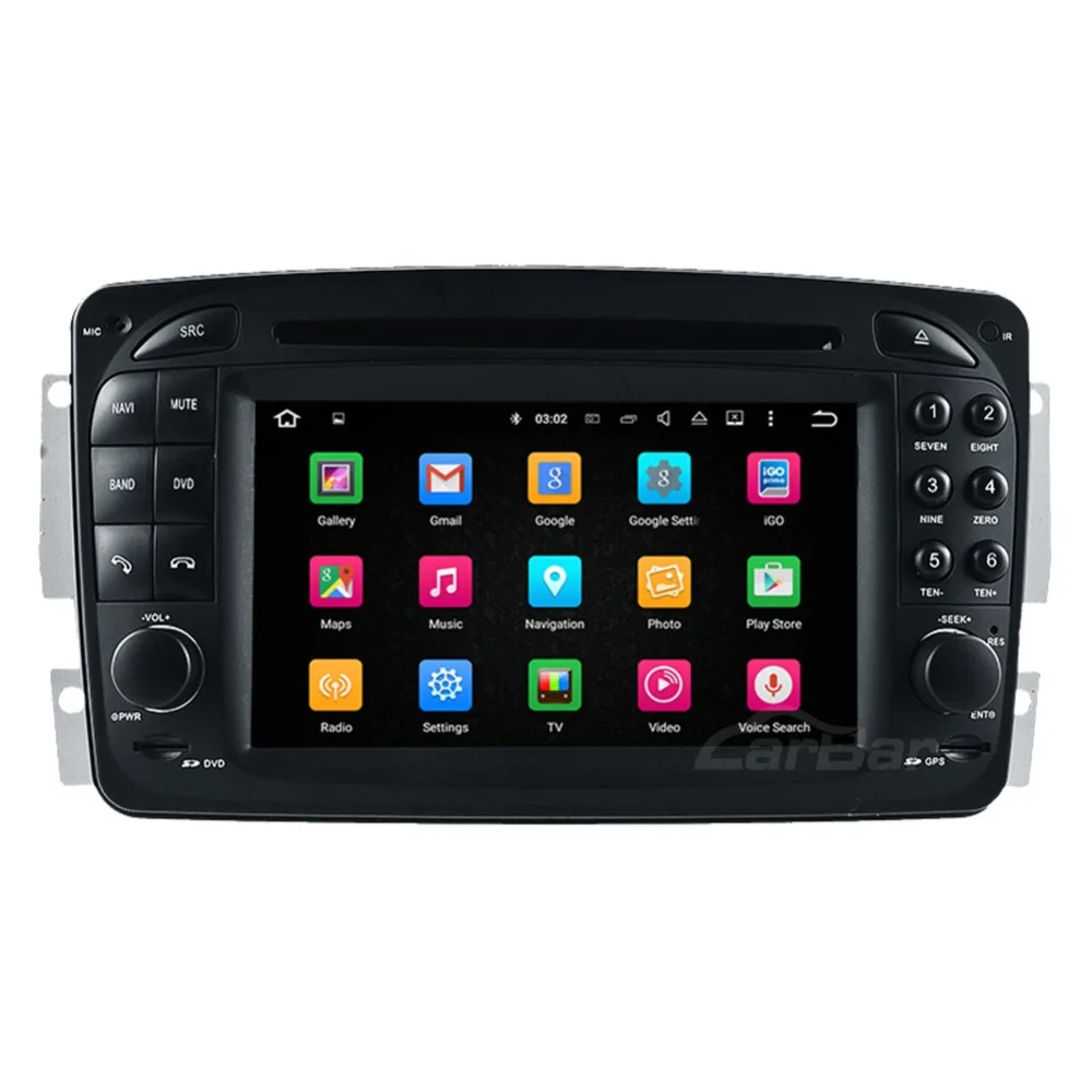 Cheap Android Car DVD GPS Navigation Audio Stereo Player for Mercedes Benz Vaneo Viano Vito C W203 A W168 CLK C209 G W463 CL C203 2