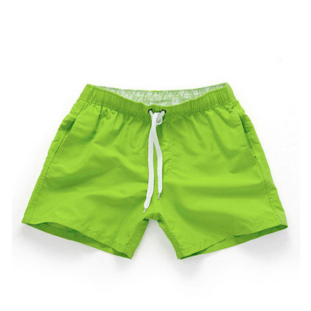 Board shorts men casual solid Mid Beach shorts fashion printed Waist shorts man Straight Drawstring shorts S-XXL Hot sale