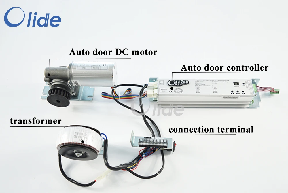 Автоматический дверной контроллер, двигатель, Проводной Соединительный терминал, трансформатор SD190 комплект