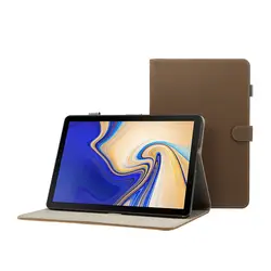 Из искусственной кожи чехол для Samsung Galaxy Tab S4 10,5 T830 T835 SM-T830 SM-T835 10,5 смарт-чехол для планшета ремешок Shell + стилус + подарок