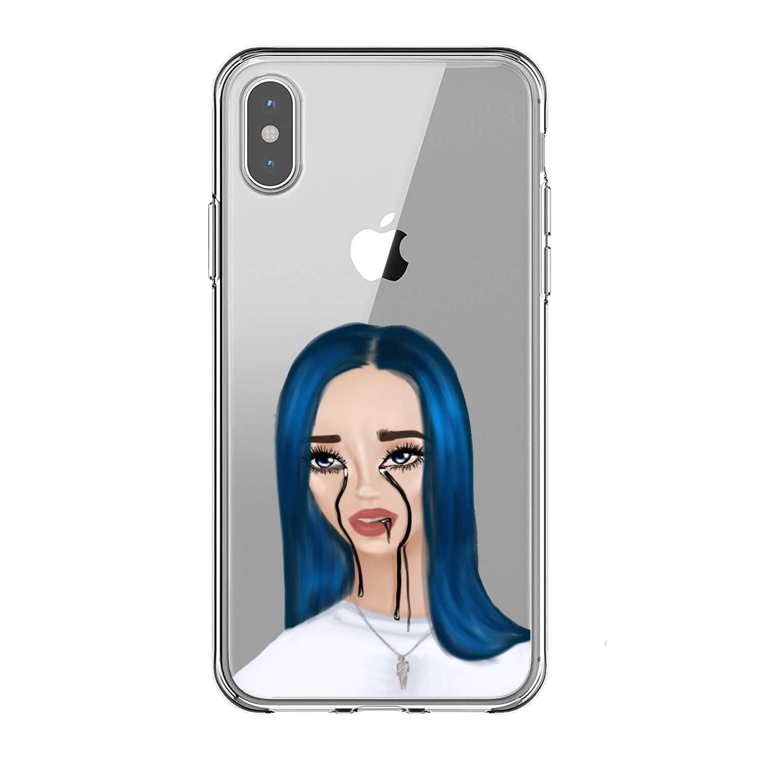 Billie eilish логотип Чехол для iPhone X 7 Plus XS 10 чехол из термопластика силиконовый