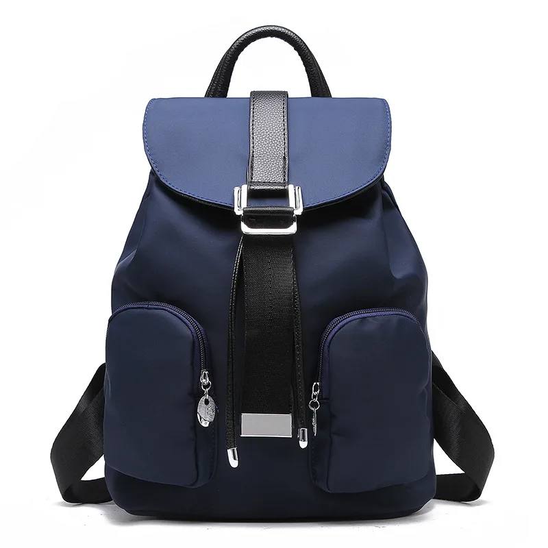 

New School Unisex Backpack Spring/Summer Female Fashion Nylon Waterproof Leisure Bag Man Muti functional Large Volume Backpack