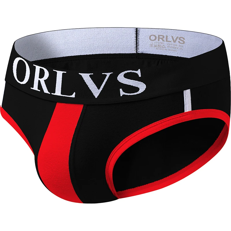 ORLVS 2019 мужские сексуальные трусы брифы нижнее белье из хлопка cueca cuecas OR01| |