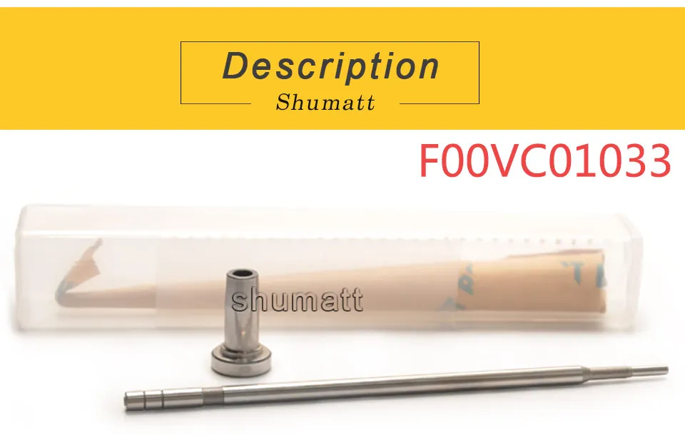 SHUMAT F00VC01033 регулирующий клапан F 00 в C01 033 дизельный клапан в сборе FOOVC01033 для топливной форсунки Common Rail 0445110092 0445110186