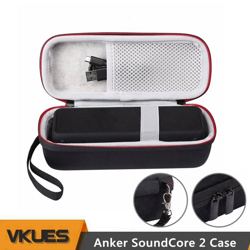 

Portable Soundcore2 Column Protective Case Cover for ANKER SoundCore 2 Wireless Bluetooth Speaker Bag Handbag Carrying Case Box