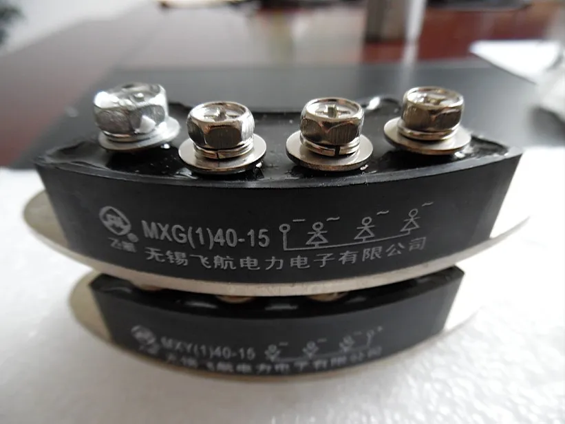 

Rectifier controller module: MXY(1)40-15 MXG(1)40-15 40A 1500V ( Four terminal / Installation pitch 71mm)