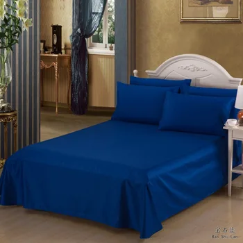 

1pcs of new high quality of pure color bed sheet, black theme, white sheme, various color theme bed sheet