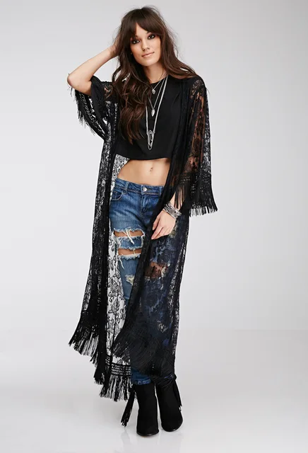 Best Offers 2018 Swimsuit Cover Up Women Sexy Beach Bathing Suit Cover-Ups Lace Long Dress Solid Beachwear Tunics Pareos C1758