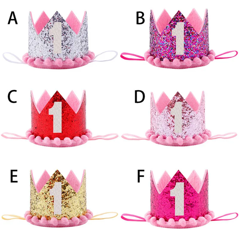 10pcs/lot sequin crown headband hair accessories ,birthday party tiara