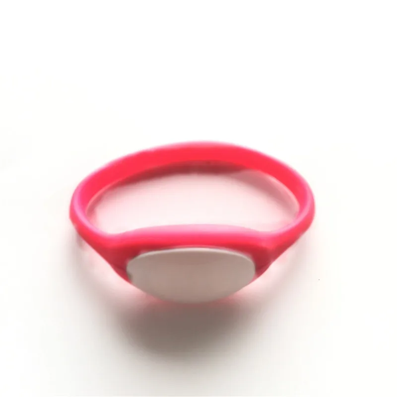 10 шт. EM4305 перезаписываемый 125 кГц RFID браслет Силиконовый браслет часы карта для копирования клон розовый/синий/оранжевый/Ywllow/черный - Цвет: pink