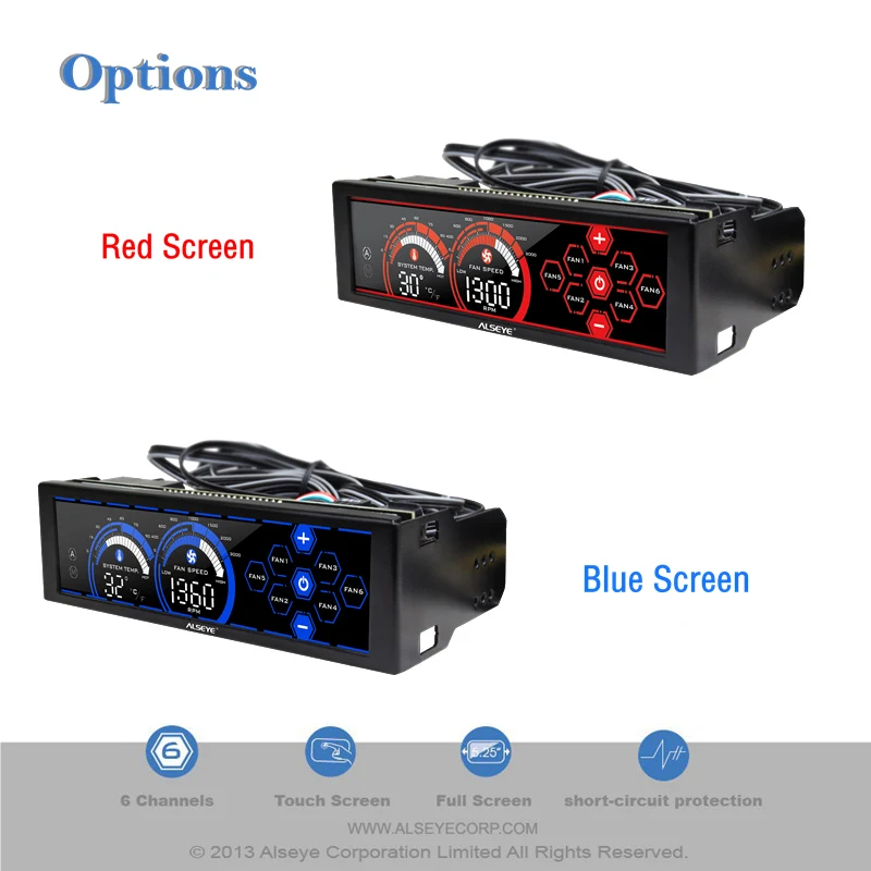 ALSEYE a 100L(B) 12V вентилятор контроллер для вентилятора управления компьютером
