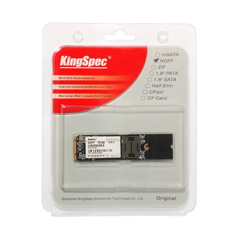 2280 M2 SSD Kingspec NGFF M 2 SSD 64GB 128GB 256GB 512GB internal solid state hard