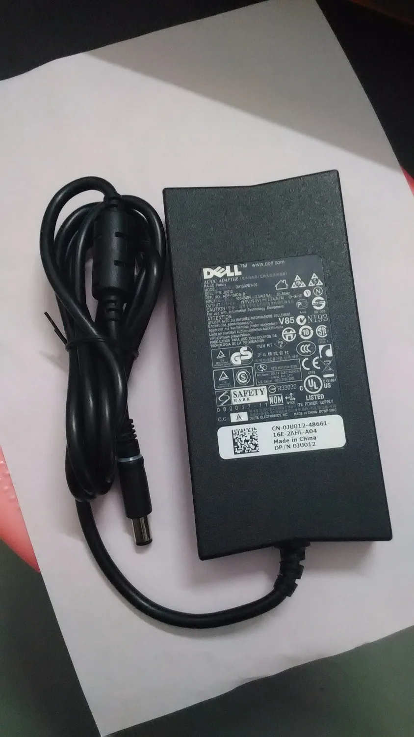 

UpBright New 130W 7.4*5.0mm With Pin ORI OEM Original For Dell Inspiron Notebook Models - 100% Compatible Power Supply Charger