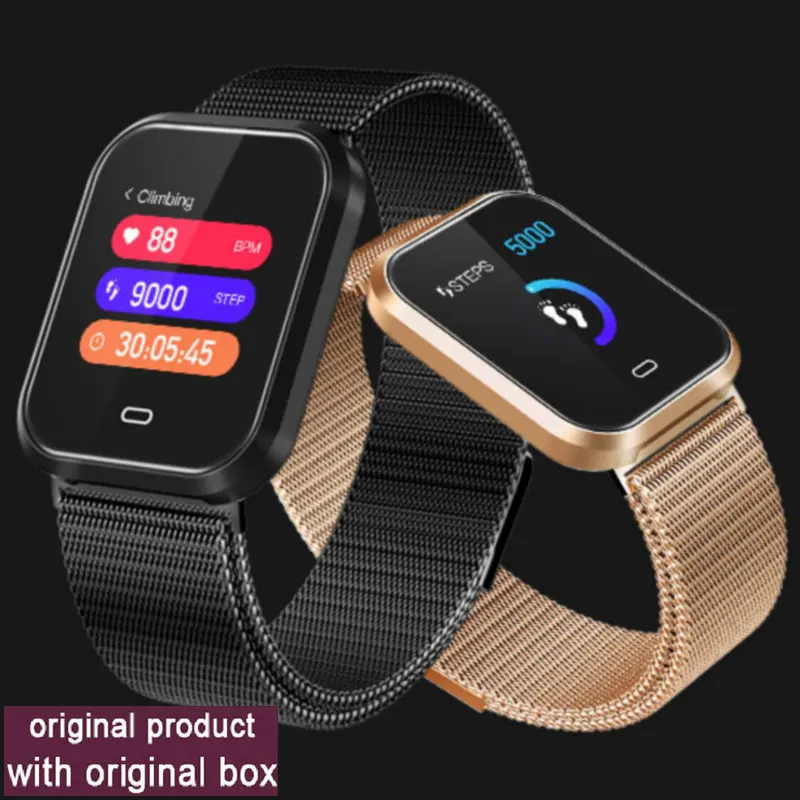 

CD16 Smart Watch Blood Pressure Heart Rate Monitoring IP67 Step Sports Fitness Watch Men's Fashion Smart Watch For Android IOS