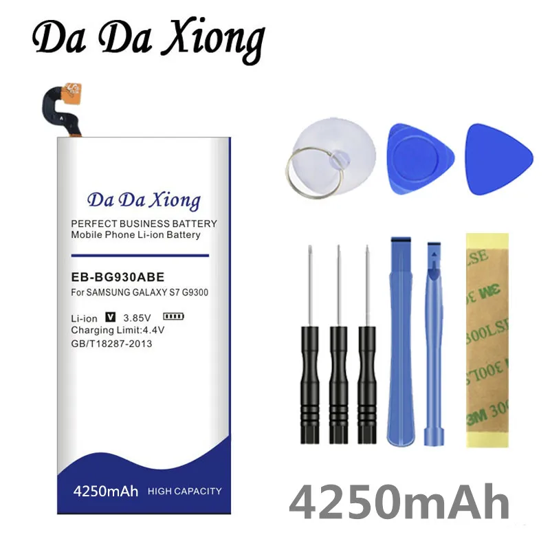 

Da Da Xiong 4250mAh EB-BG930ABE Battery for Samsung GALAXY S7 G9300 SM-G9300 SM-G930 G930 G930F