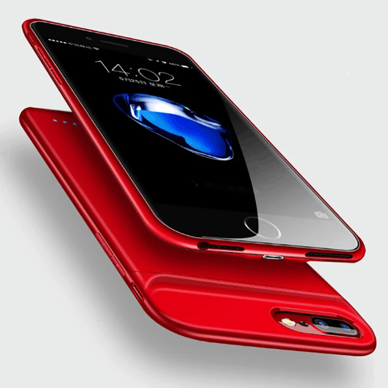 

2019 Battery Case Ultra Slim For iPhone 6 7 8 6s Plus Battery Charger Case Power Bank Charging Cases Charger External Back Pack