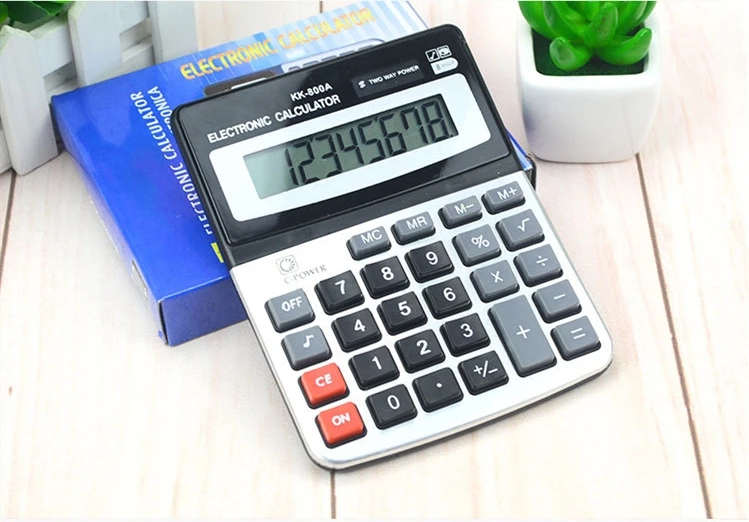 

800A desktop calculator financial accounting special office calculator desktop electronic computer with sound