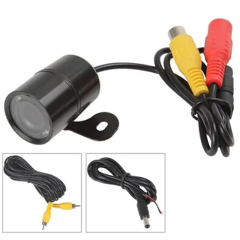 

Rearview Backup Parking Assist Camera (Waterproof Night Vision Cam, Distance Scale Line Display, Flush Mount) Backup Parking Rev