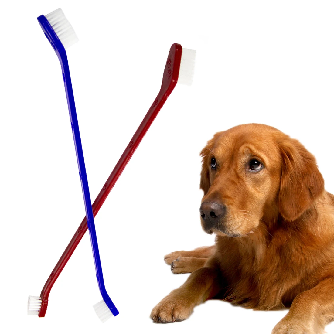 2018 Dog Toothbrush Pet Cat Dog Tooth Finger Brush Dental Care For Pet Toothbrush Plastic Cat