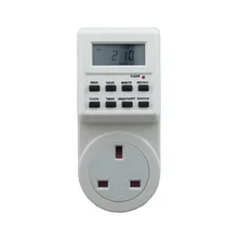 Plug-in Programmable Timer Switch Socket with Clock Summer Time Random Function